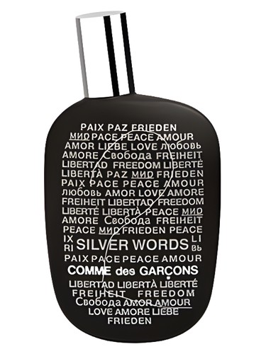 2 Silver Words by Comme des Garcons