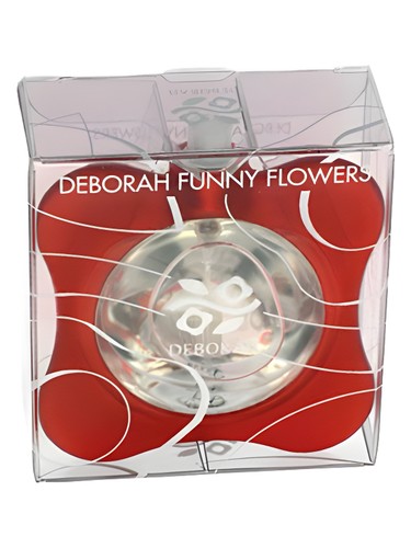 Funny Flowers Red by Deborah