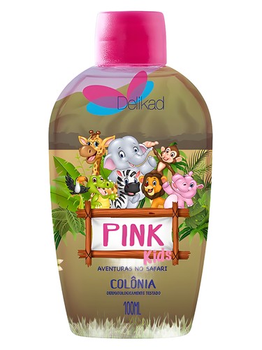 Aventuras no Safari Pink Kids by Delikad