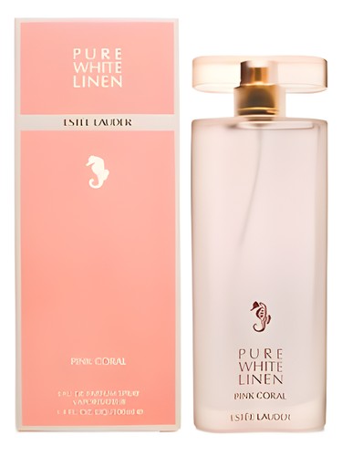 Pure White Linen Pink Coral by Estée Lauder