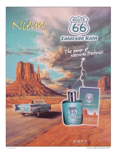 Route 66 Colorado Rain by Coty