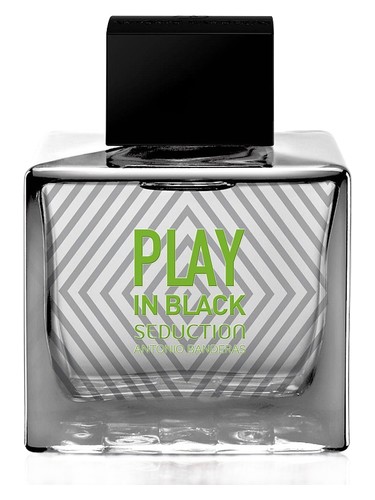 Play In Black Seduction for Men by Antonio Banderas