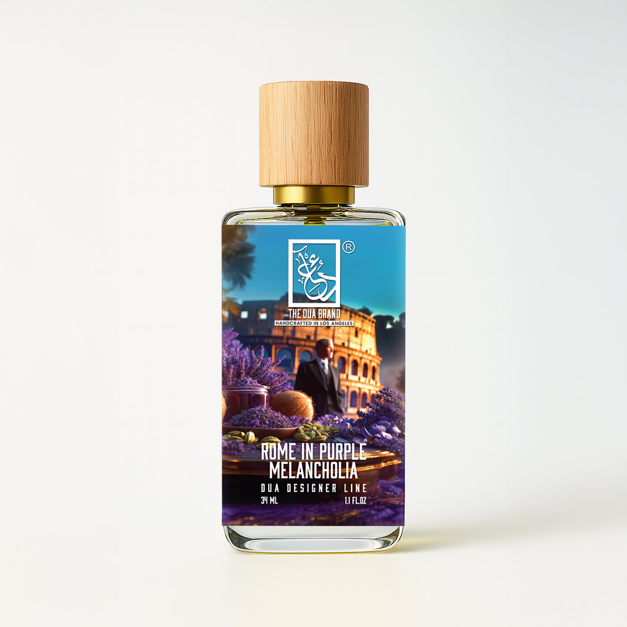 Rome In Purple Melancholia by The Dua Brand