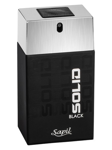 Solid Black For Men by Sapil