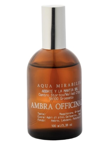 Ambra Officinale by Abbate y la Mantia