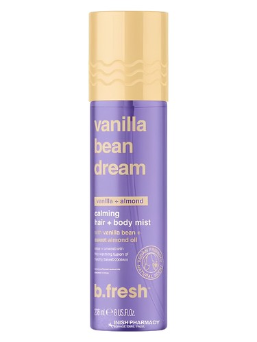 vanilla bean dream calming hair + body mist by b.fresh