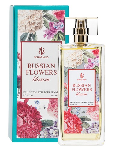 Russian Flowers Blossom by Sergio Nero