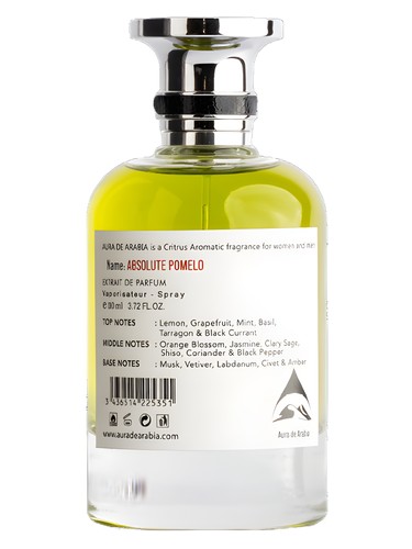 Absolute Pomelo by Aura de Arabia