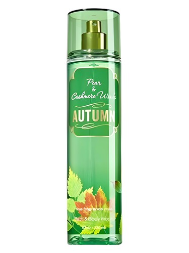 Autumn Pear & Cashmere Woods by Bath & Body Works