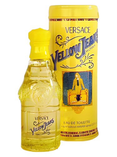 Yellow Jeans by Versace