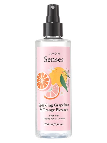 Senses Sparkling Grapefruit & Orange Blossom by Avon