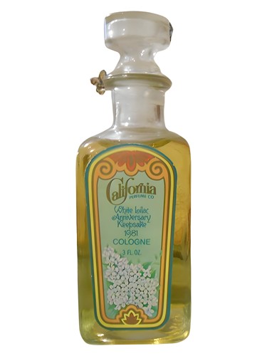 California Anniversary Keepsake White Lilac by Avon