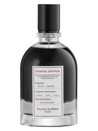Oriental Saffron by Passion Ineffable Paris