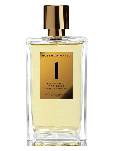 Rosendo Mateu Nº 1 Bergamot, Tea Leaf, Sandalwood by Rosendo Mateu Olfactive Expressions
