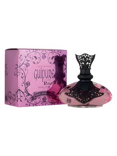 Guipure & Silk Rose by Jeanne Arthes