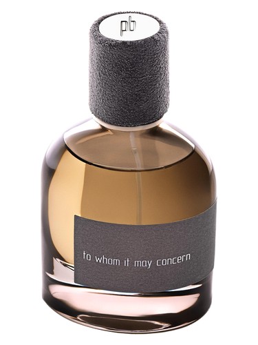 To Whom It May Concern by Parfum Büro | M-collections