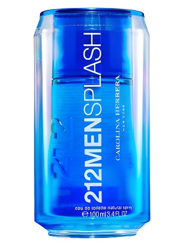 212 Men Splash 2008 by Carolina Herrera