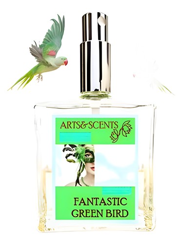 Fantastic Green Bird by Arts&Scents