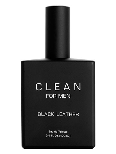 For Men Black Leather by Clean