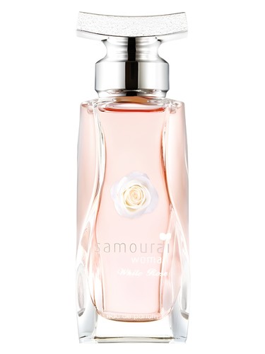 Woman White Rose by Samouraï