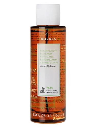Basil Lemon Eau de Cologne by Korres